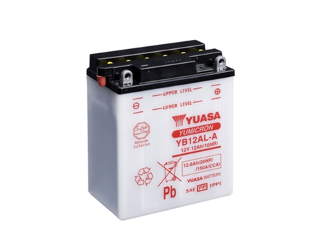 Batería de moto YUASA YB12AL-A2 12V 12AH