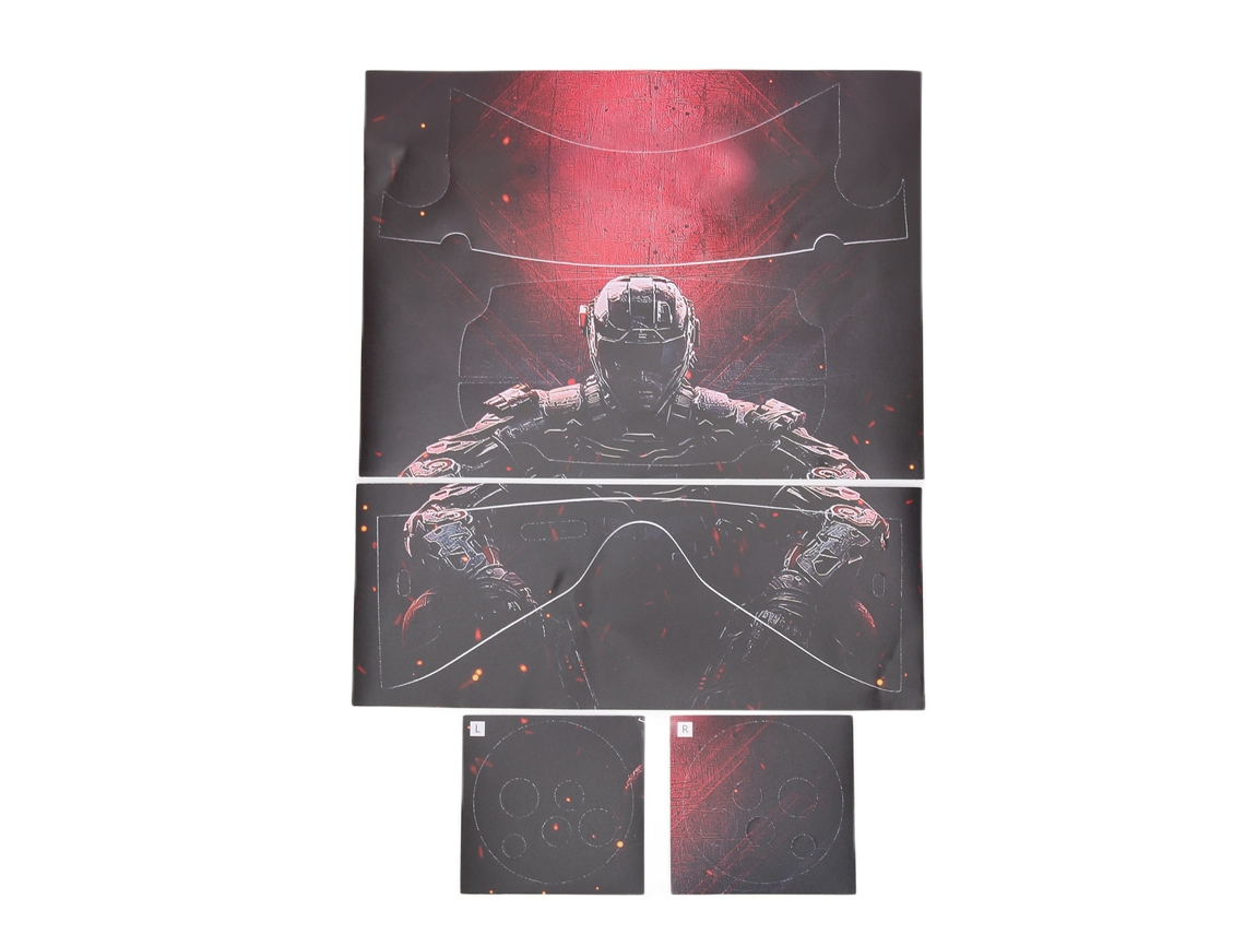 Ymsl Stickers Protectores De Pvc Desmontables Para Oculus Quest 2, Skin Decals De Vr Warrior Futuro Hxl