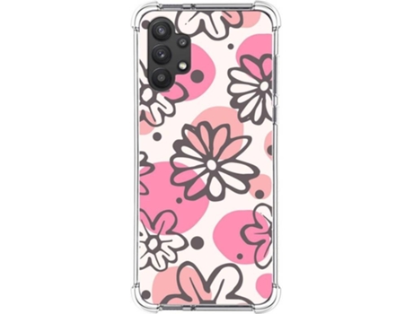Carcasa Samsung Galaxy A32 5G TUMUNDOSMARTPHONE Dibujos Antigolpes Flores 09 Multicolor