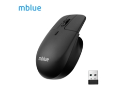 Mouse Sem Fio Mblue M203 2.4g Bt Leve Para Jogo Pc Notebook Com Luz Indicadora Recarregável