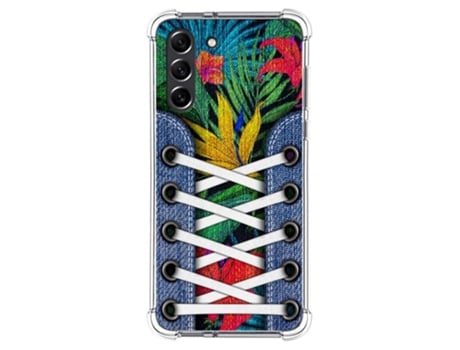 Carcasa Samsung Galaxy S21 FE 5G TUMUNDOSMARTPHONE Dibujos Antigolpes Multicolor