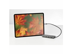 Startech.Com Usb C Usb-C a HDMI Multiport Adapter o 4K 60Hz Mini Displayport Fuente de alimentación 4K 60Hz Passthrough 4 puertos 10Gbps Usb Hub Mini USB Type-C Dock con cable adjunto de 30 cm