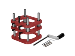 Mesa Elevadora De Aluminio Para Fresadora, Plataforma Elevadora, Bancos De Trabajo Para Carpintería Para Motores De 64-66 Mm.