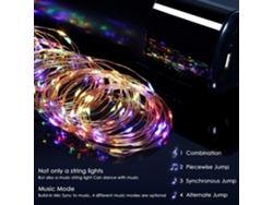 Luces LED impermeables de 20 m