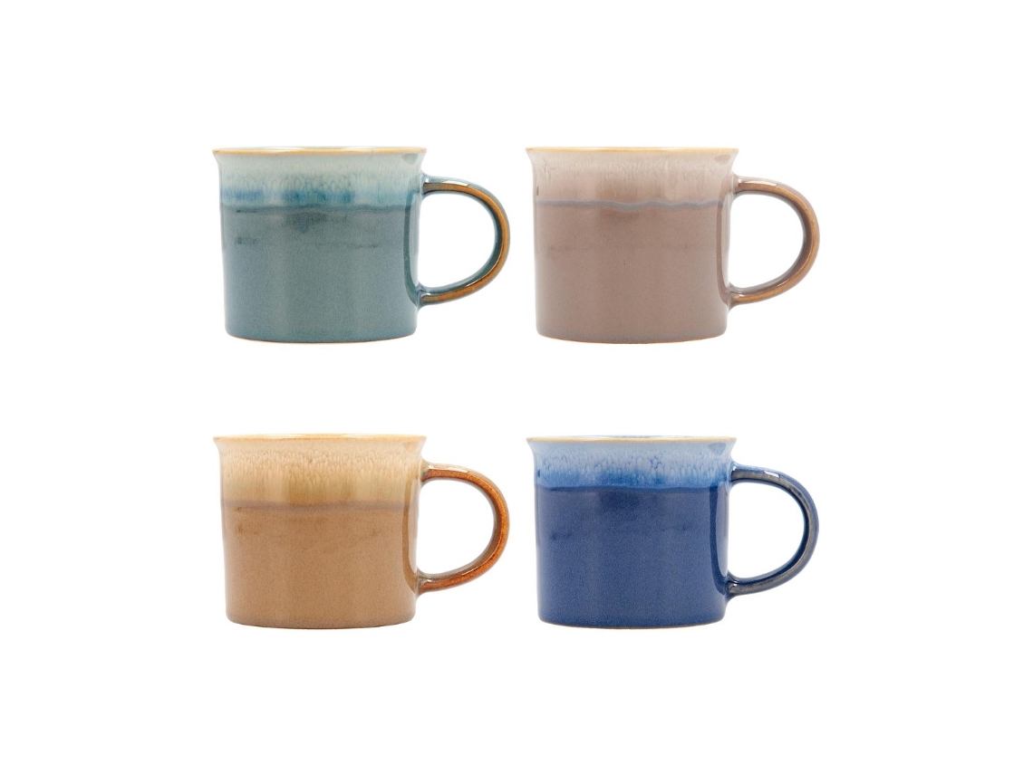Taza Mug Quid Duo Cerámica Multicolor (265 Ml)