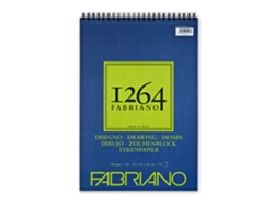 Bloc de Dibujo FABRIANO 1264 A3 50 Hojas Papel 180 G