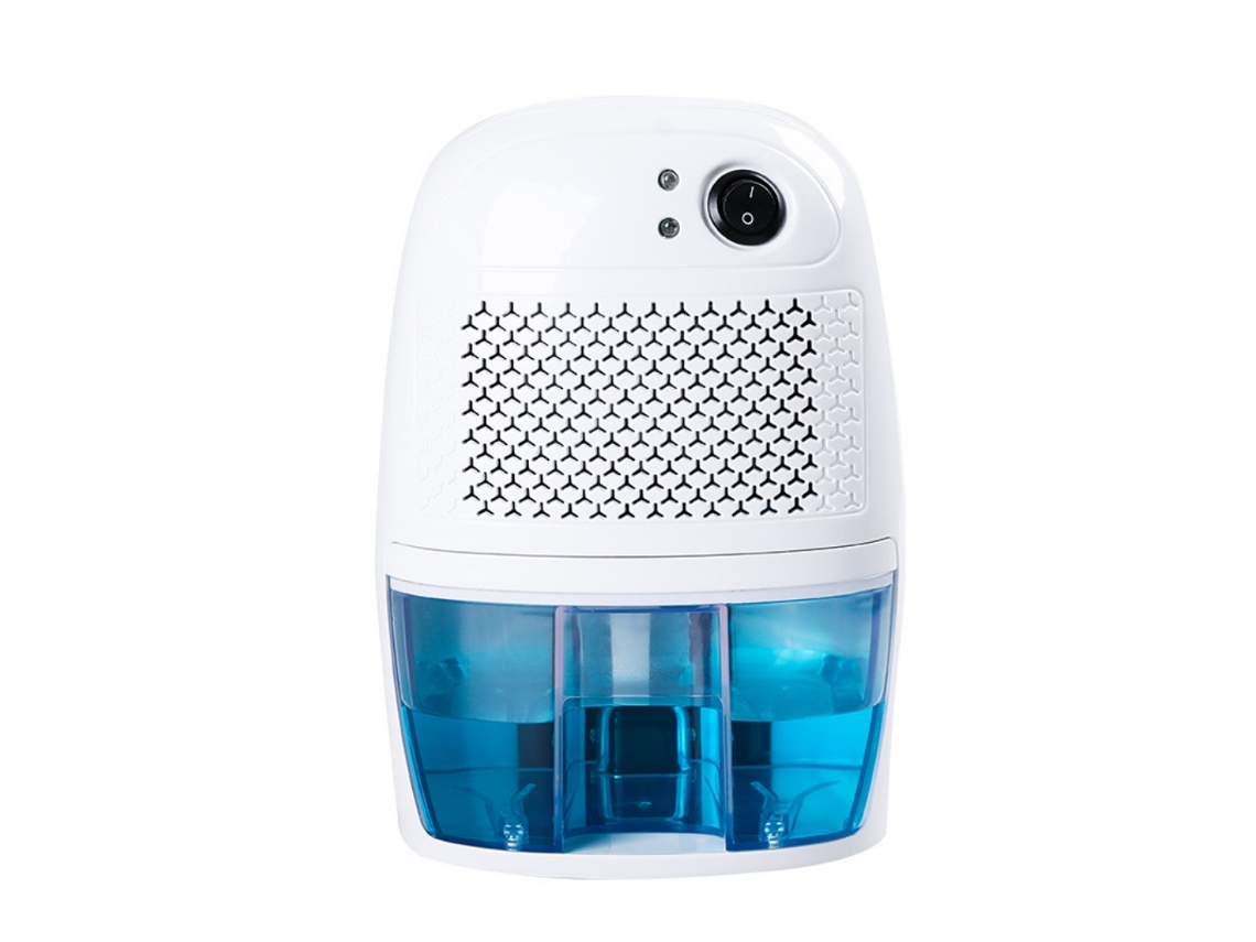 Mini deshumidificador eléctrico silencioso, ideal para el hogar, sala de estar, dormitorio y oficina, 800 ml.