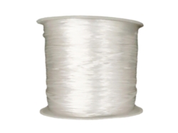 Tirachinas Elástico Con Cordón De Cristal De 60 M, Banda Elástica Plana Multifuncional Para Tirachinas.