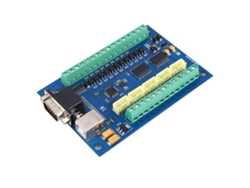 Tarjeta De Controlador De Movimiento 5 Ejes 100khz Para Grabado Cnc 12-24v