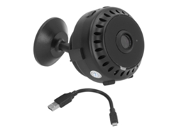 Cámara De Seguridad Doméstica Wifi Con Visión Nocturna Infrarroja Y Monitoreo Remoto Para Bebés Y Mascotas.