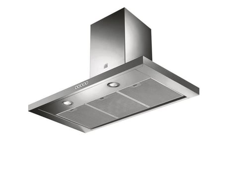 Campana decorativa 90cm 66db 700m3/h acero inoxidable 6850896 - ROBLIN