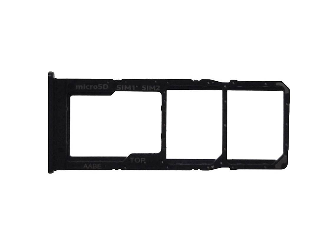 Bandeja Sim Para Samsung Galaxy M02 M12 Adaptador Tarjeta Micro Dual Negro Negra