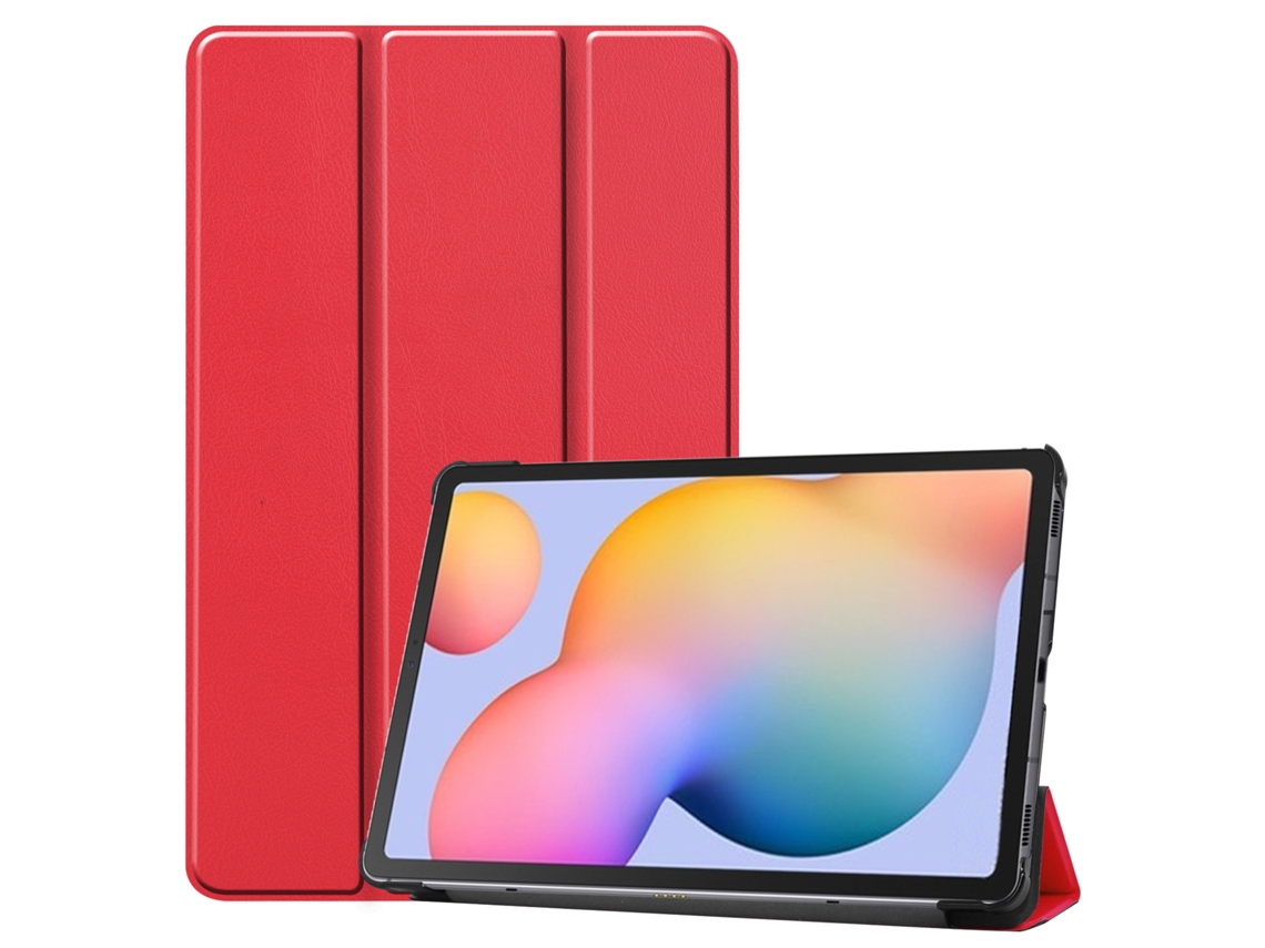 Capa Para Samsung Galaxy Tab S6 Lite Sm-p610/sm-p615 2020 Vermelho