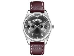 Reloj Hombre Acero Inoxidable Impermeable Moda Pulsera Casual (ky19-hk)
