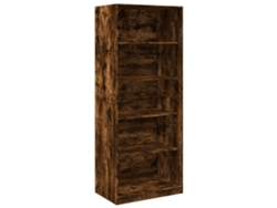 Armario Roble Ahumado MAISON EXCLUSIVE en derivados de la madera 80x50x200 cm