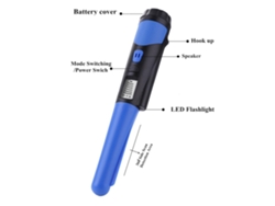 Detector De Metales Portátil E Impermeable Con Vibración Y Zumbador Para Que Adultos Y Niños Exploren Al Aire Libre.