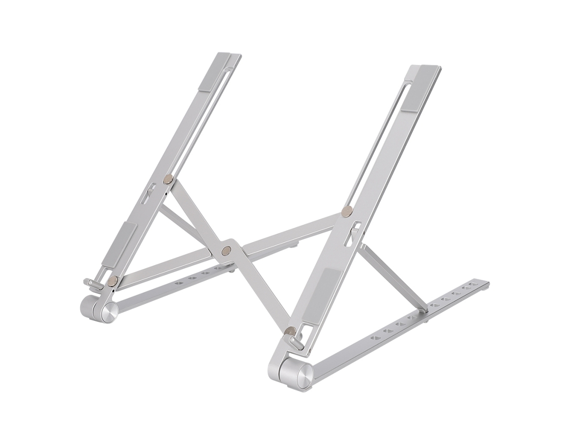 Soporte Portátil De Aluminio Para Portátiles Con Sistema De Refrigeración, Soporte De Escritorio Para Tabletas Os X Ios De 11 A 15 Pulgadas.