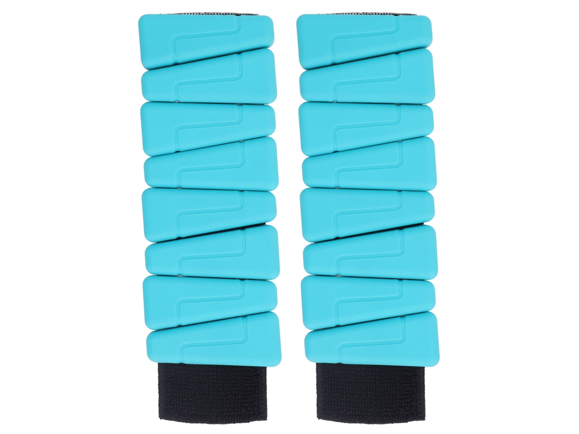 Pulsera Con Peso Ajustable Para Muñeca Y Tobillo, De Resina, Para Fitness Y Deportes, Azul, 2 Unidades