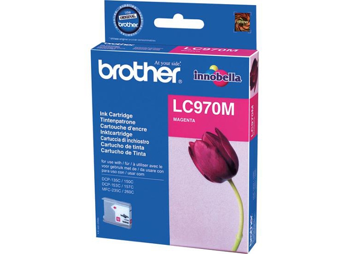 Cartucho BROTHER LC970 Magenta (LC-970M)