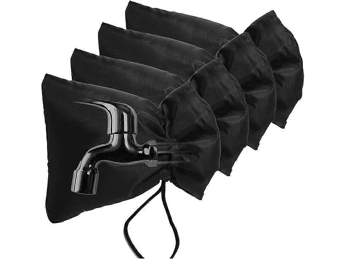 Protector De Grifo Exterior Para Invierno Aislante De Pipes Anticongelación Tela Impermeable 18x14cm