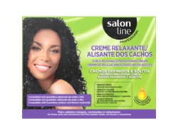 SALON LINE Crema Relajante para Definir y Rizos Sueltos Coco/Avellana 200g