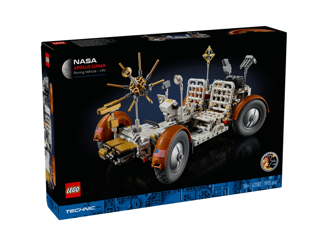 LEGO Technic: Veículo de Exploração Lunar NASA Apollo – LRV – Modelo de rover espacial (1913 peças)