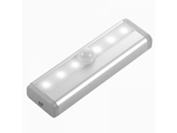 Luz de armario con sensor doble de 6 LED