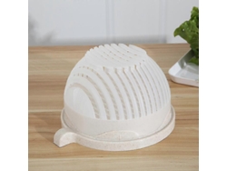 Cortador de ensaladas en bol: corta frutas y verduras, rebana y prepara ensaladas en 60 segundos - Utensilios de cocina de calidad