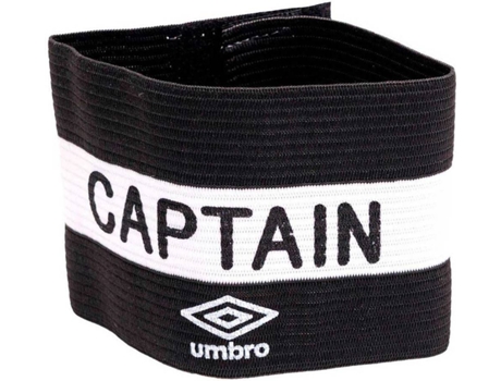 Abrazaderas de Capitán UMBRO Velcro (Negro - Tamaño unico)