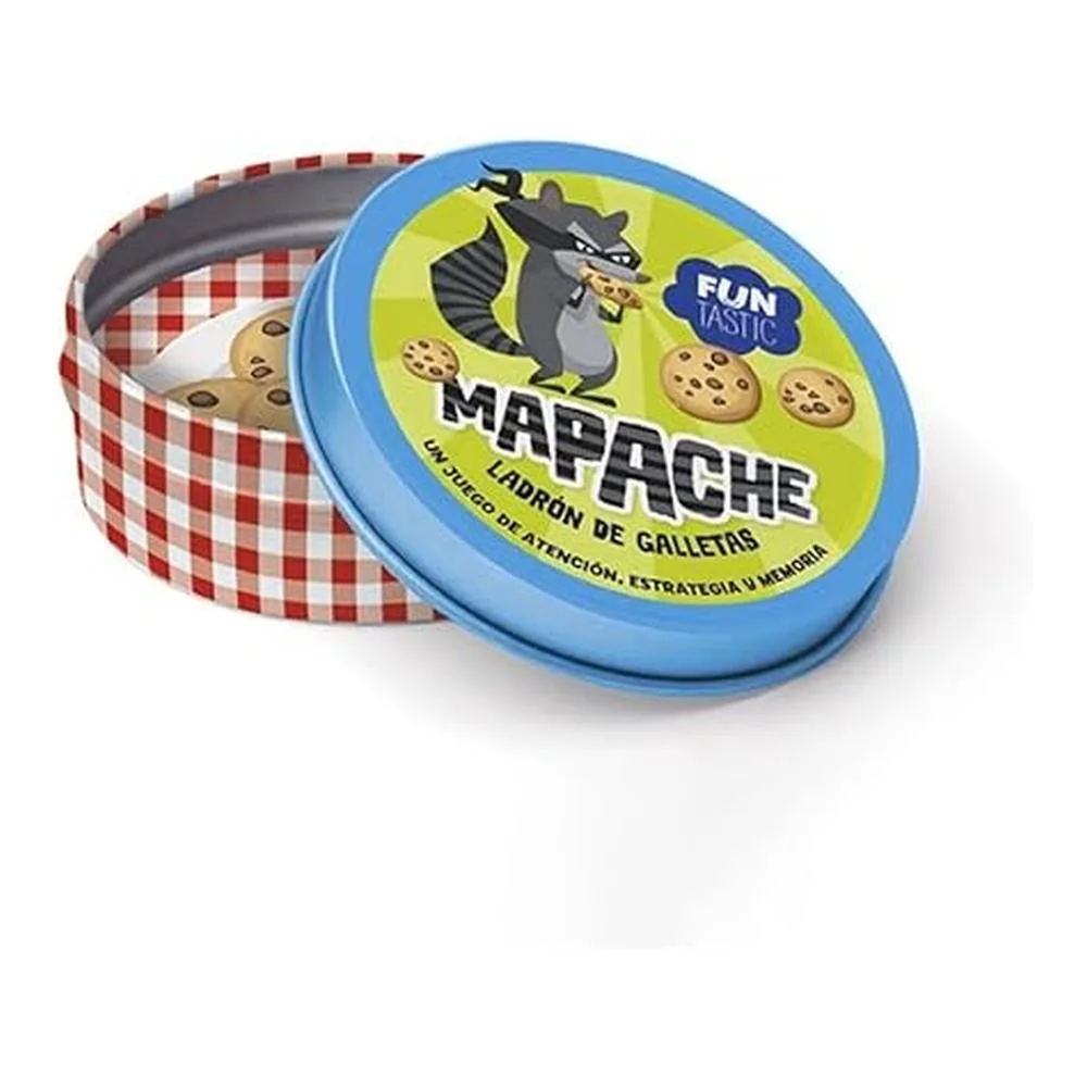 Juego de mesa de lata de mapache Imagiland Fuj003 Imagilandp25