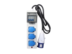 ITCPOWER Adaptador de enchufe 32A a 16A con magnetotérmicos