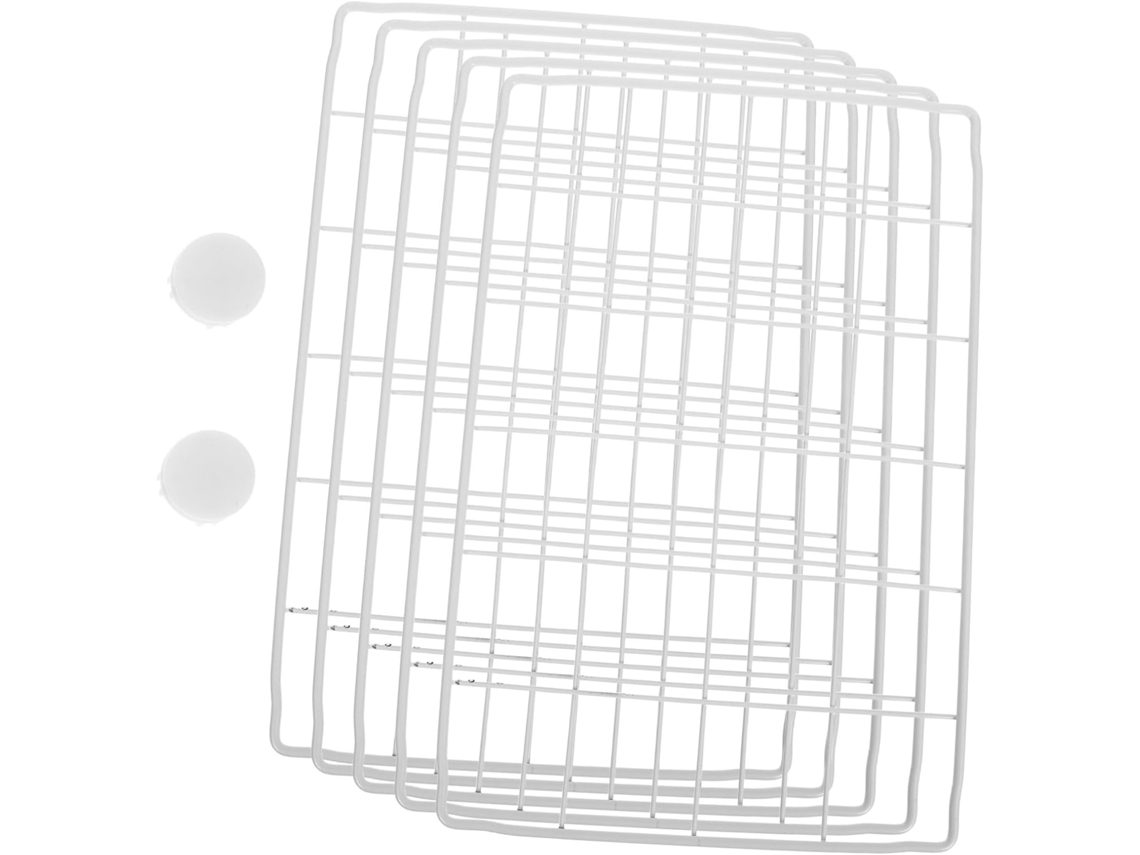 Separador Congelador Horizontal Resistente Alambre Hierro Organizador Almacenamiento Refrigerador