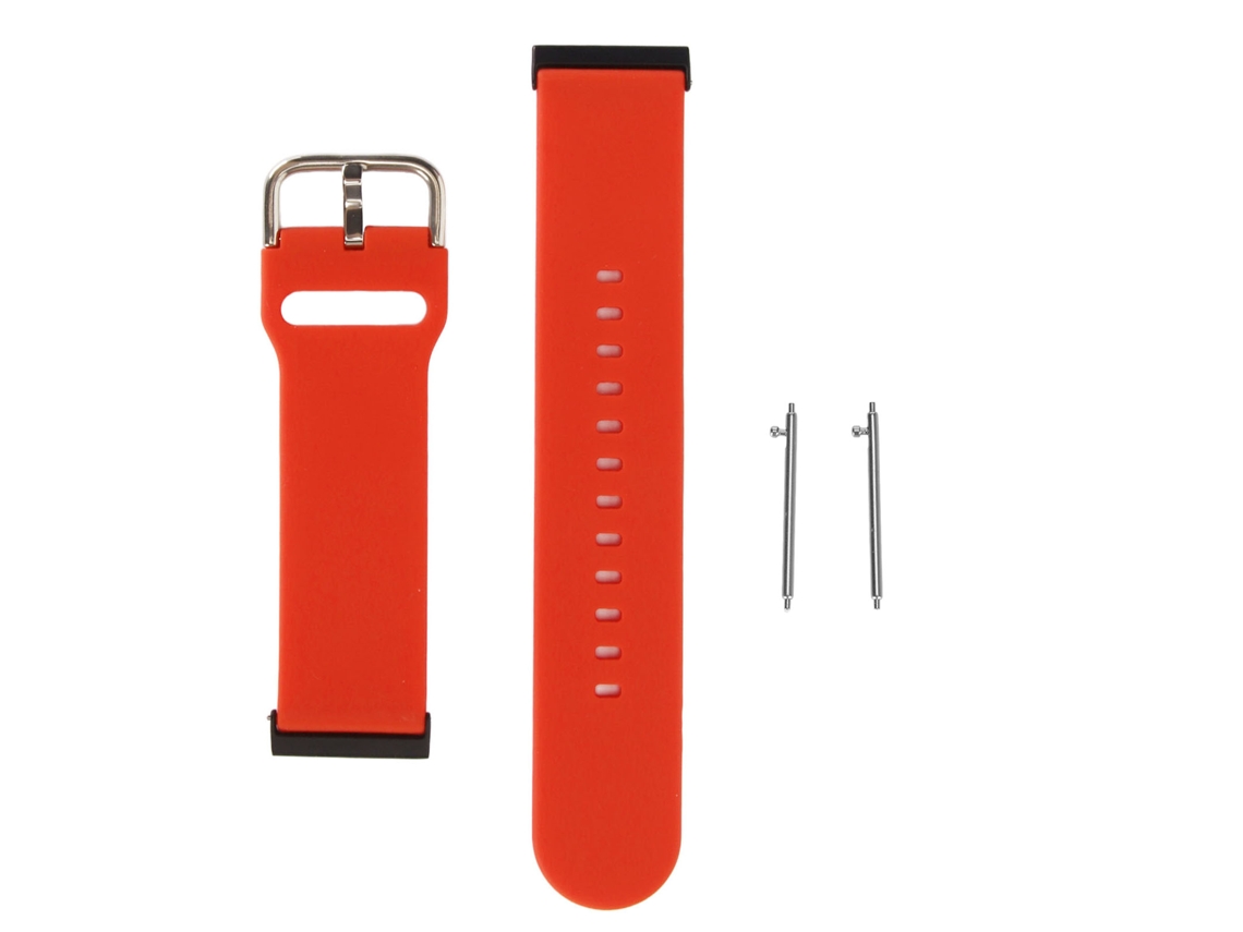 Correa De Silicona Ajustable Para Suunto 7, Spartan Hr Baro Y D5i - Roja