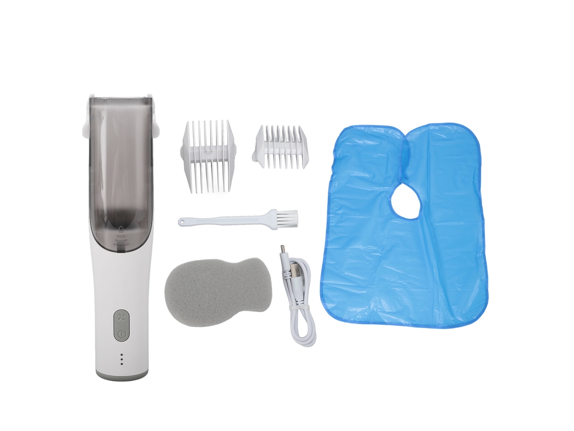 Tijeras Para Cabello De Bebé Con Aspiradora Silenciosa, Resistentes Al Agua Y 2 Peines Guía Cdh001s
