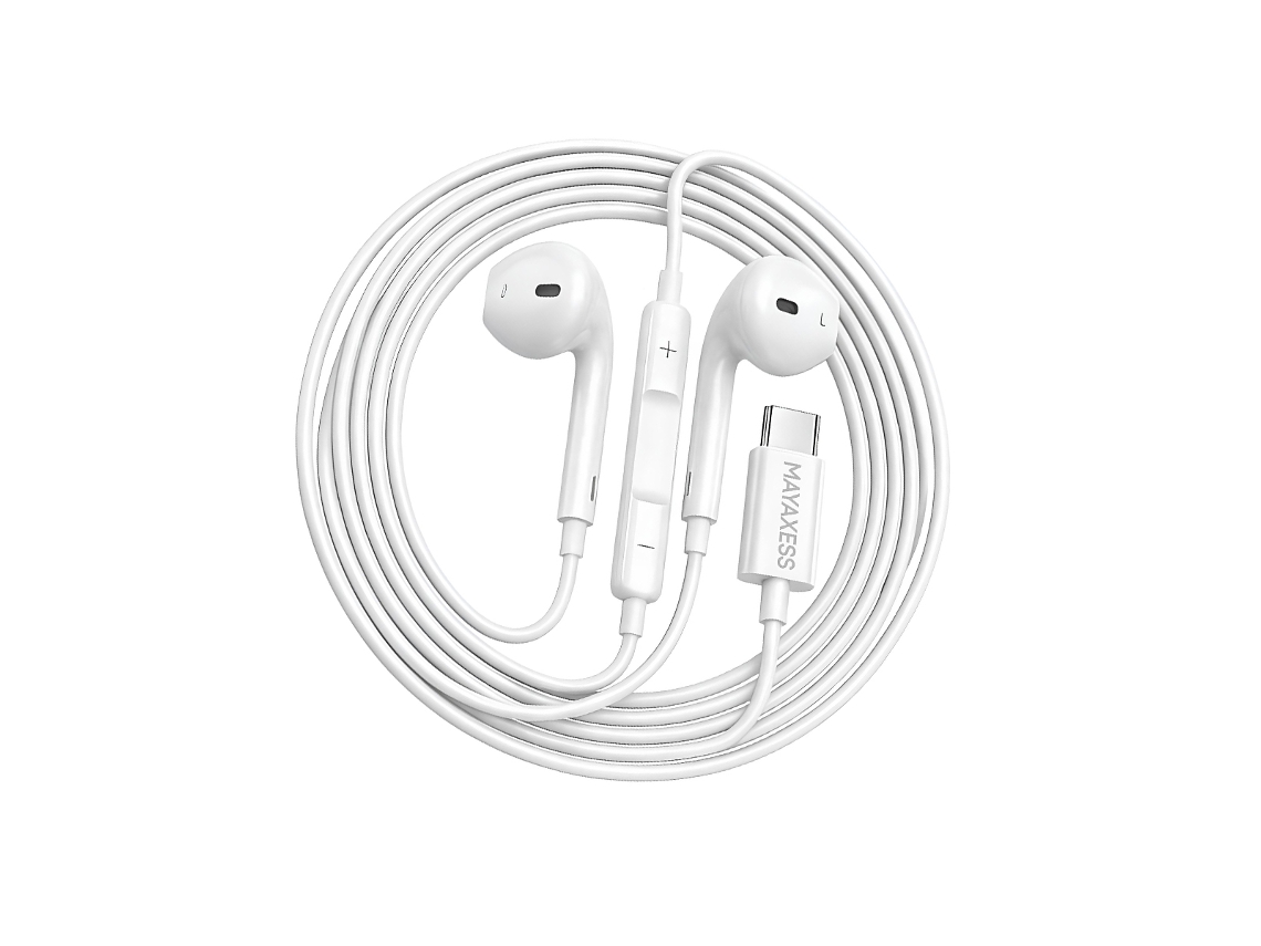Auriculares Con Cable Usb-c Para Galaxy Z Fold 6 Con Micrófono Integrado