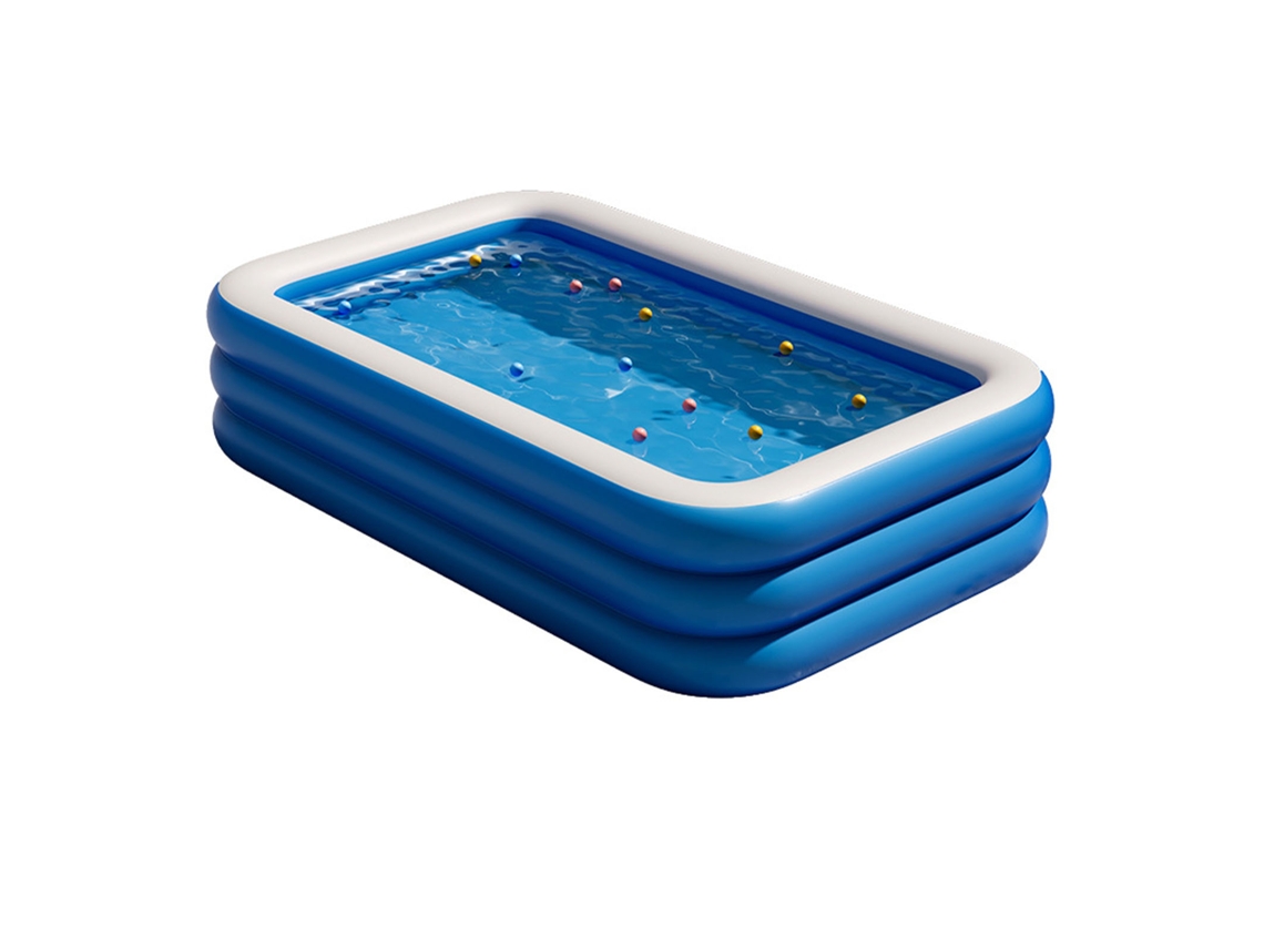 Piscina hinchable para bebés, plegable, portátil, gruesa, para exteriores.