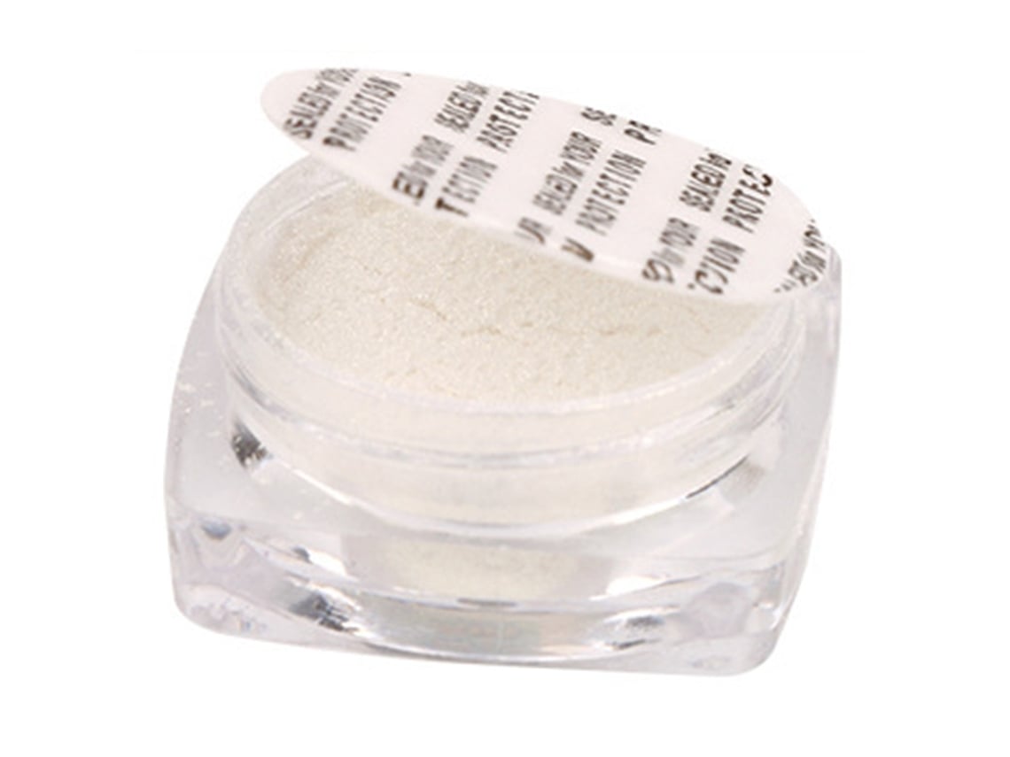 Pó pigmentado Rebe-Chrome para decoração de unhas, esmalte espelhado com glitter 04 para manicure.
