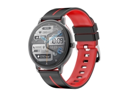 Reloj inteligente Bestvite Sport, resistente al agua IP67, color rojo