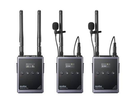 Sistema de Microfono Inalámbrico GODOX Wmics1 Pro Kit 2