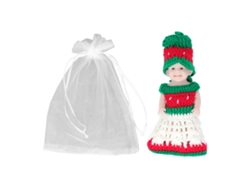 Muñeca de silicona Mali Reborn recién nacida de 15 cm con suéter, regalo para niños de 3 años en adelante.