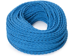 Cable Trenzado 2x0,75 x 1M  [SKD-CT275-TURQUOISE] GREENICE