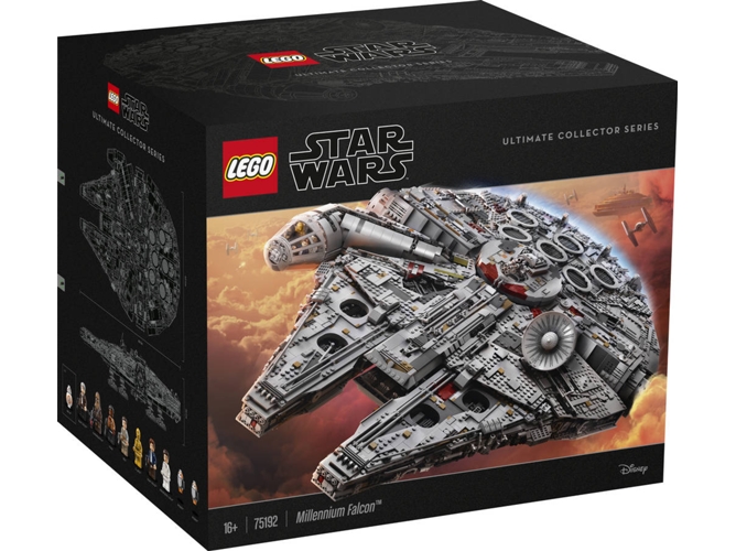 LEGO Star Wars: Halcón del Milenio - 75192 (Edad Mínima: 16 - 7541 Piezas)