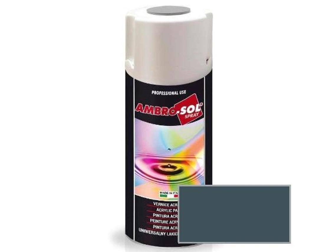 Spray acrilic gris hierro ral-7011 400ml