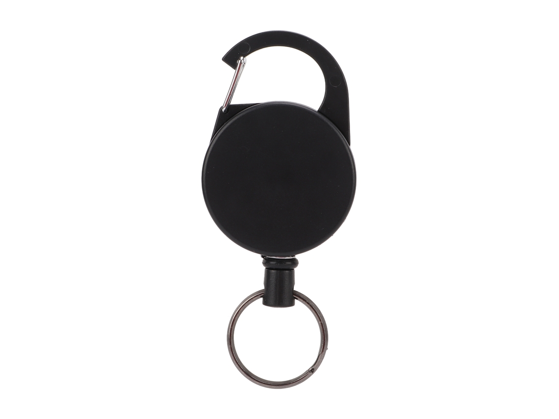 Llavero De Cable De Acero Inoxidable Resistente Retráctil Antipérdida Para Exterior Metal Elástico