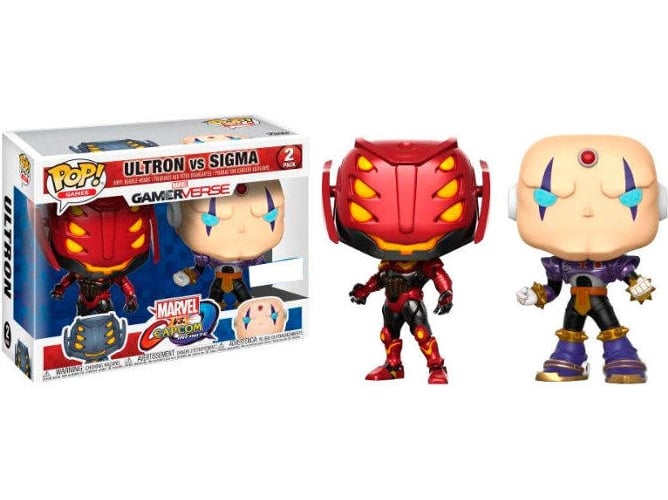 Pack 2 Figuras FUNKO POP! Capcom vs. Marvel Ultron vs Sigma