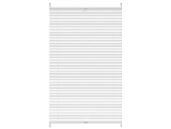 Persiana plisada plegable blanca 70X125cm