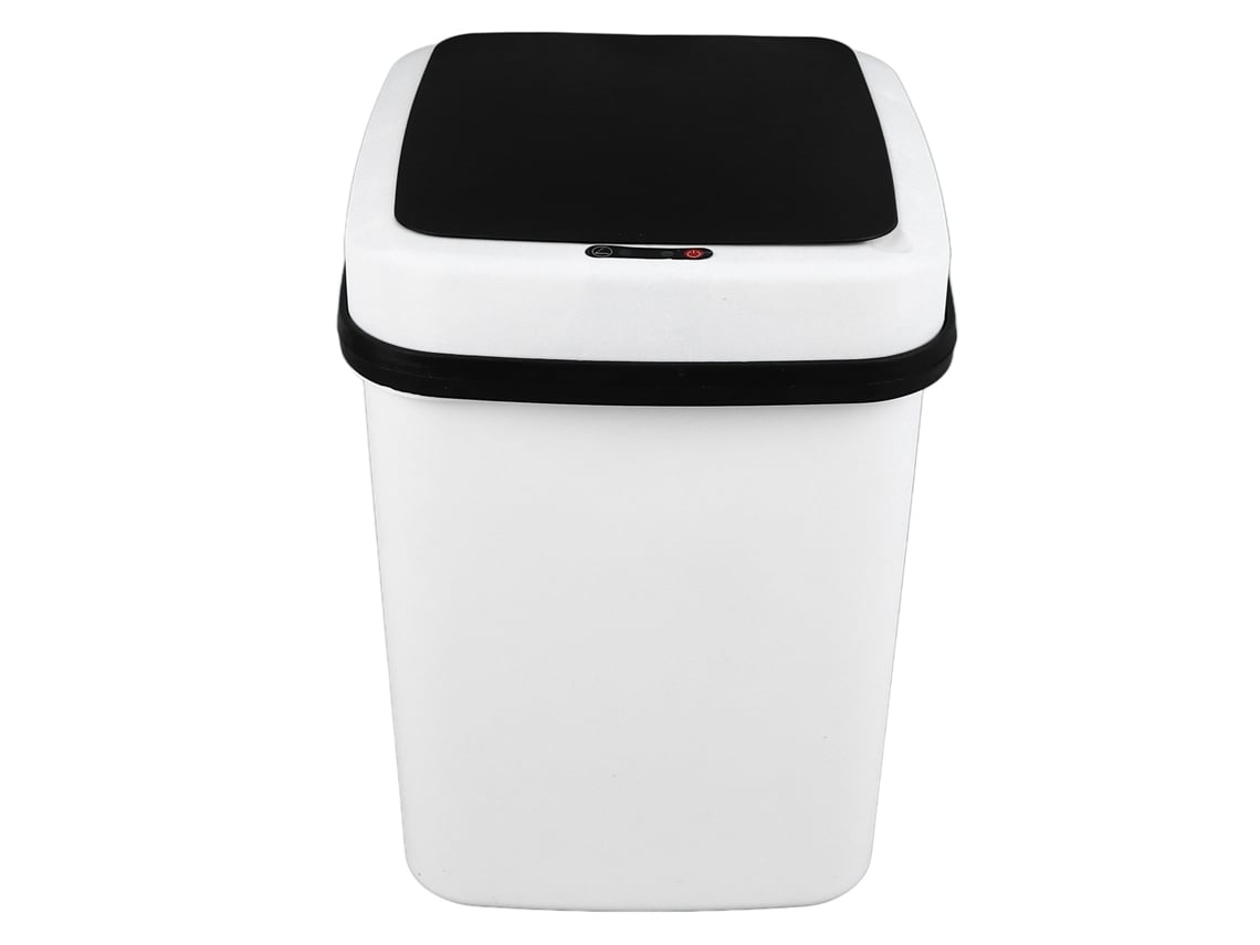 Cubo De Basura Inteligente Gran Capacidad Con Luz Led, Sensor Automático Y Botón Pulsador Para Residuos Domésticos., Hogar, Moderno