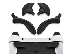 Juego de 4 botones traseros metálicos profesionales para el mando Edge de PS5. Hengjian