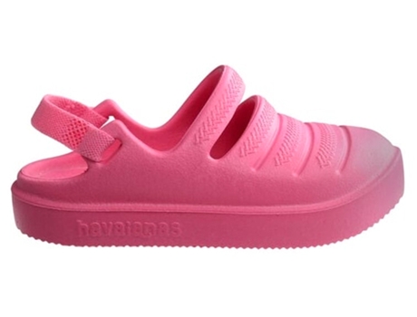 Zapatillas de Bebé HAVAIANAS Baby Clog (19 - Rosa)