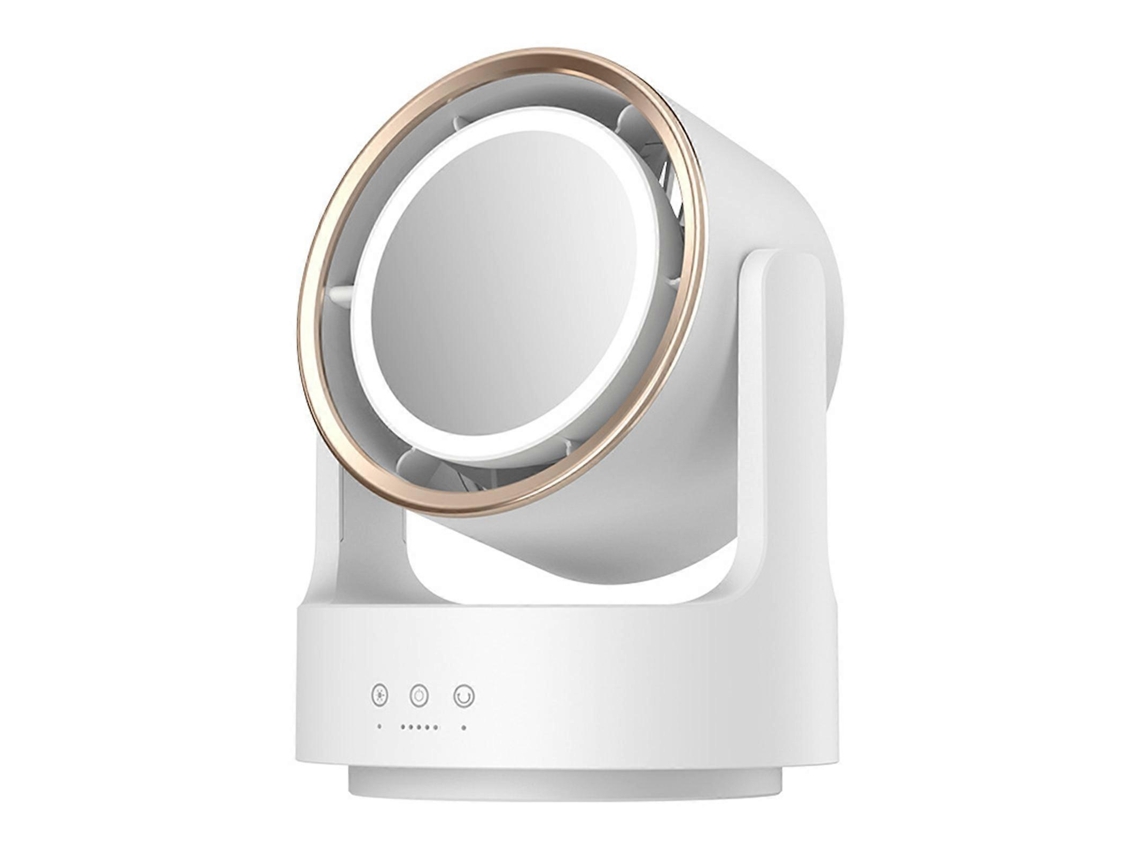 Ventilador Portátil Ajustable Con Pantalla Digital, Ideal Para Uso En La Oficina.